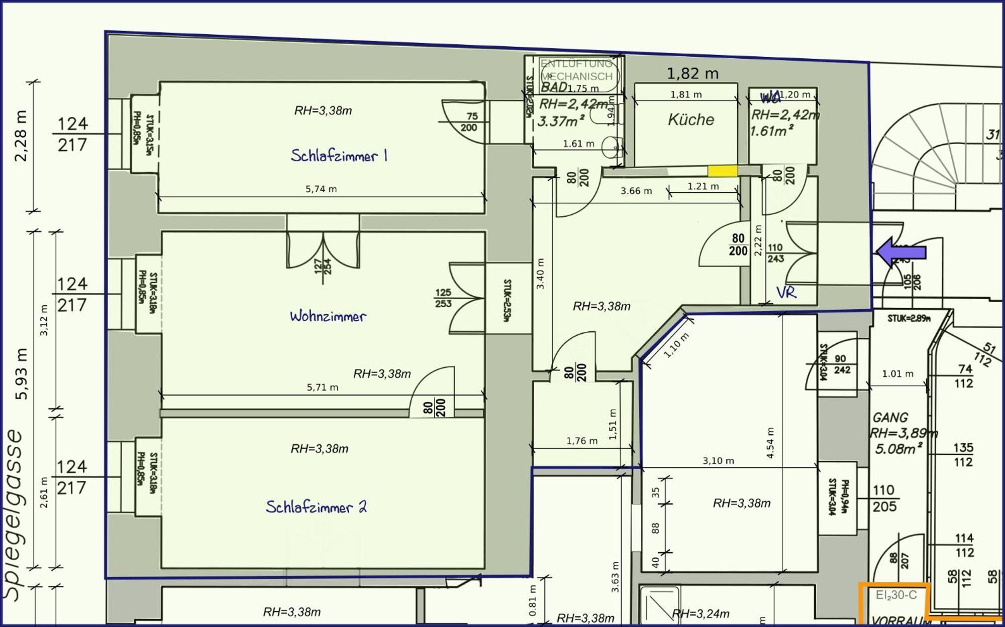 Sobieski Stefansdom Apartments Viena Habitación foto